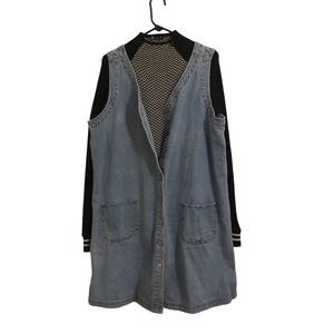 Vintage Venezia Jeans Denim Vest Jacket